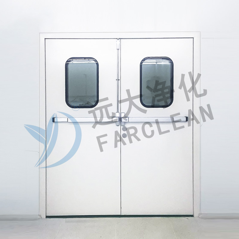 Puerta de fuego de acero galvanizado