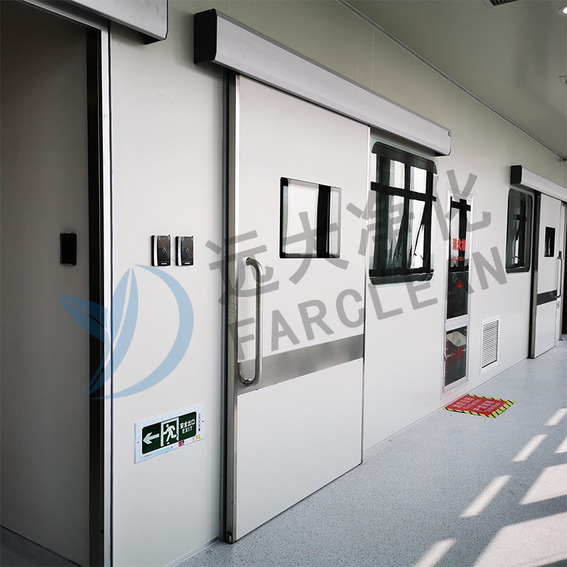 Puertas correderas automáticas de acero