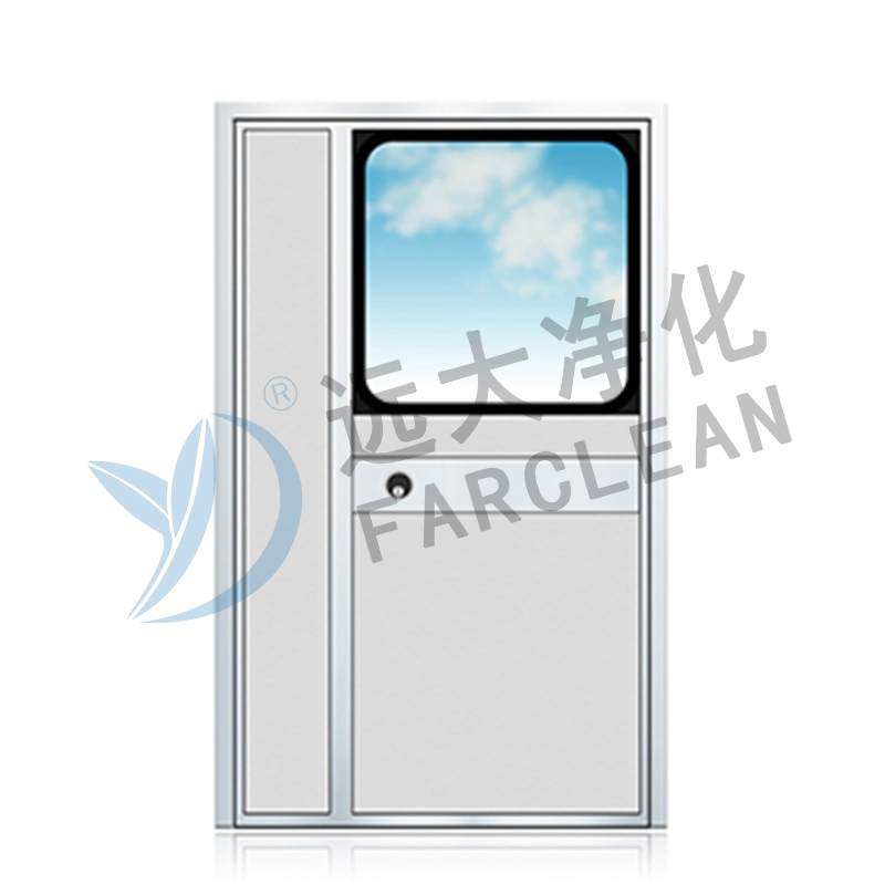 Puertas de sala limpia de aleación de aluminio