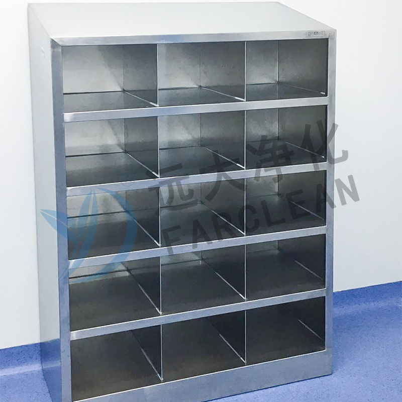 Gabinete de calzado de acero inoxidable