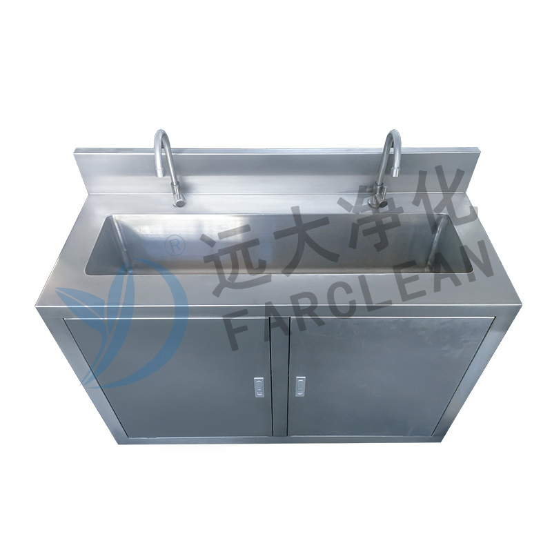 Lavabo médico de acero inoxidable